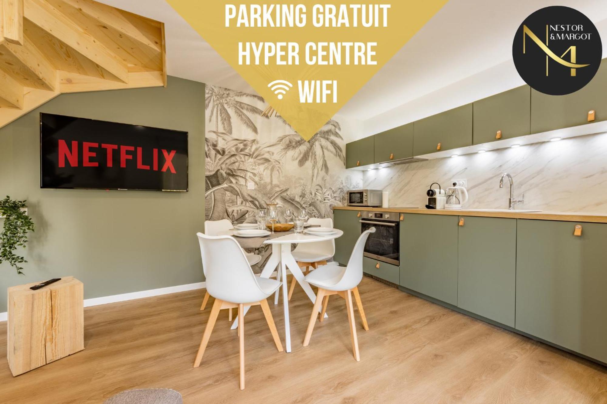 Le Green Duplex - Clim - Parking - Netflix - Nestor & Margot Auterive  ภายนอก รูปภาพ